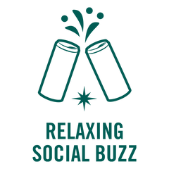 Estazzi THC soda relaxing social buzz