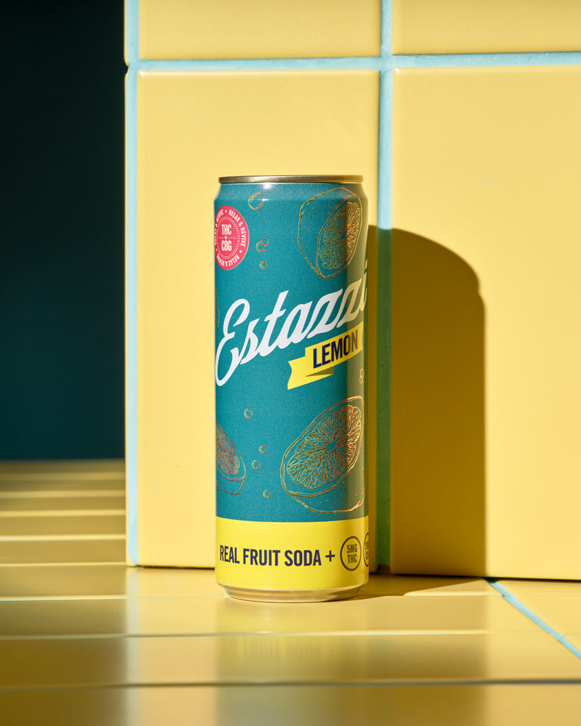 Estazzi Lemon low dose THC drink