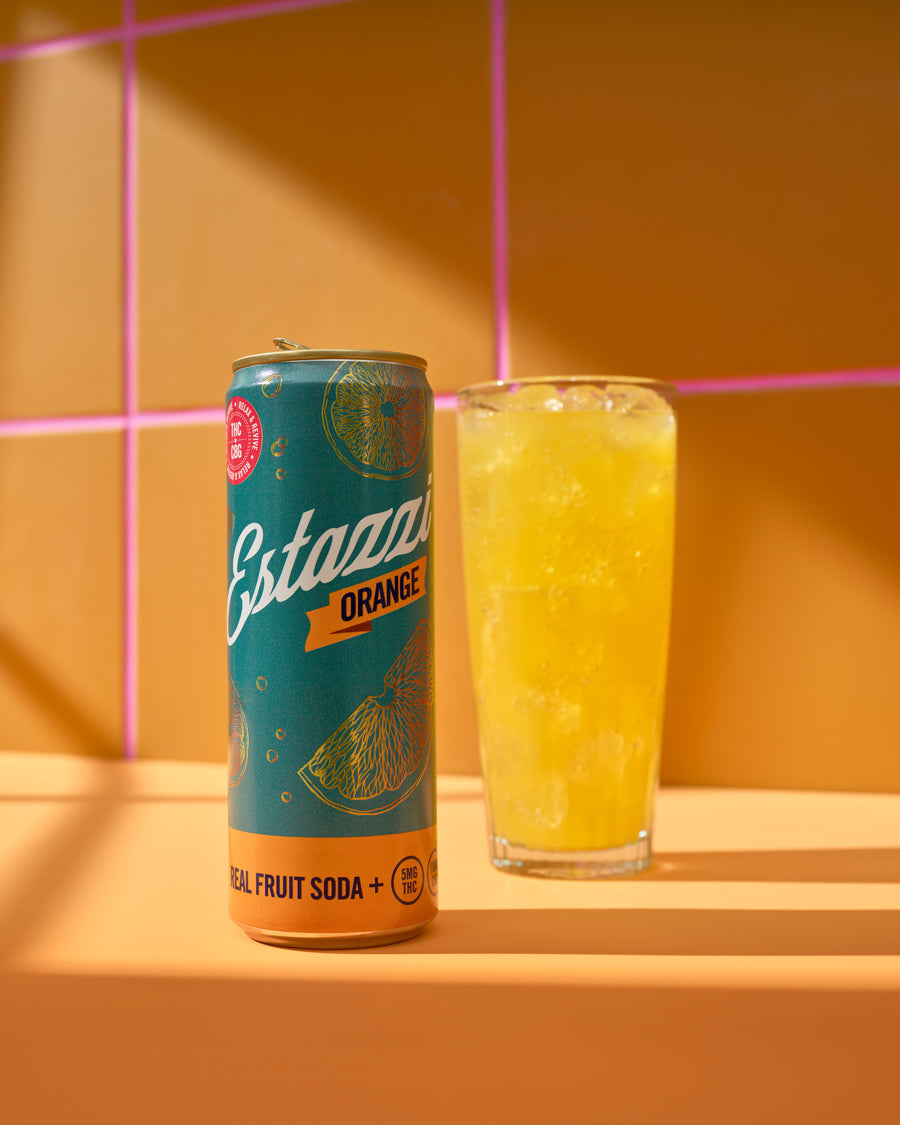 Estazzi Orange low dose sparkling THC drink