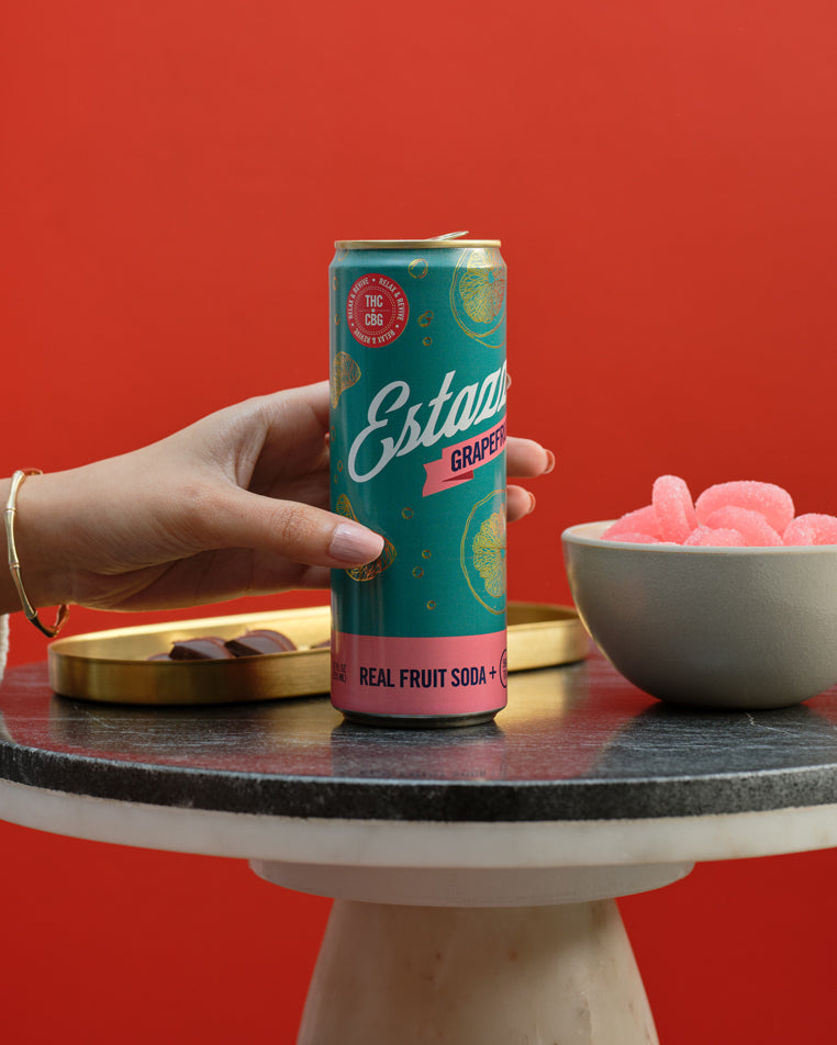 Estazzi Grapefruit non-alcoholic social drink