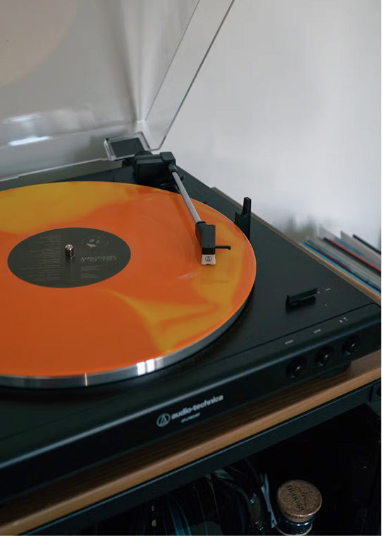 Orange record social vibes